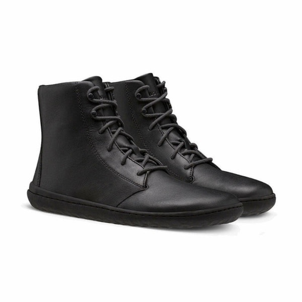 Vivo Gobi Lined Barefoot Black Women's Shoes